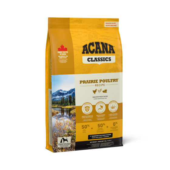 Acana Dog Classic Prairie Poultry 9.7kg (Sur commande)
