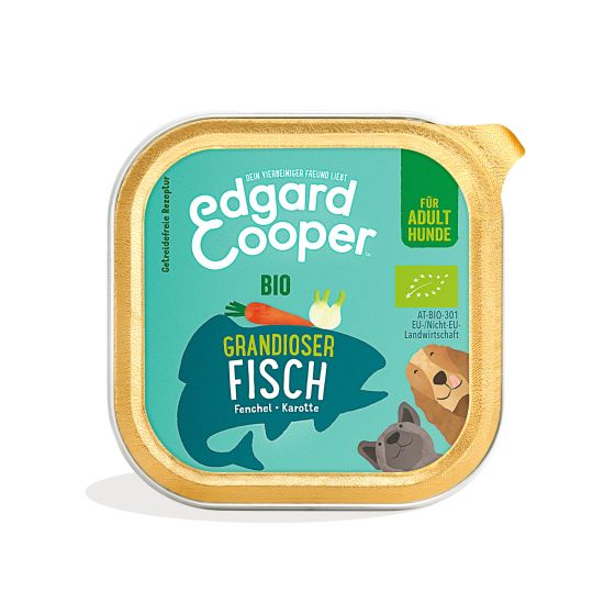 E&C Canine Adult Poisson bio avec fenouil bio 17x100gr