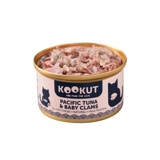 Kookut Cat Pacific Tuna & Clams 70gr