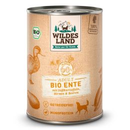 Wildes Land Adult Organic Duck Sweet Potato Box 400g