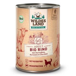 Wildes Land Organic Adult Box Beef Potato & Zucchini 400g