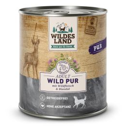 Wildes Land Adult Box PURE Game Safflower Oil 6x800g