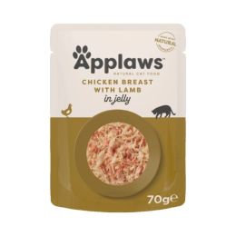 Applaws Pouch in Chicken&Lamb White Jelly 70gr