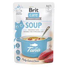 Brit Care Cat Feline Adult Soup avec Thon 15x75gr