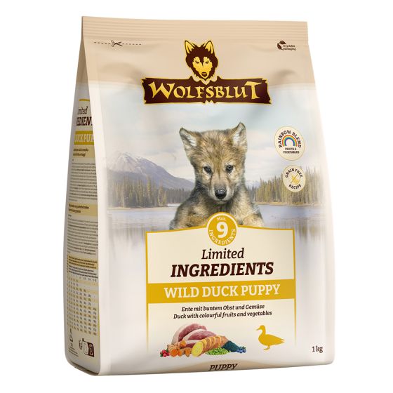 Wolfsblut Limited Ingredients Puppy Wild Duck 1kg