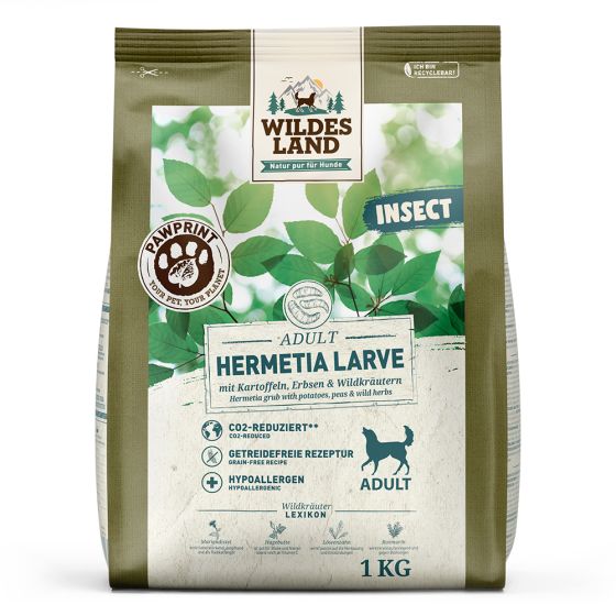 Wildes Land Can Adult Hermetia Larva 1kg