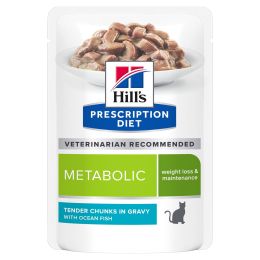 Prescription Diet™ Feline Metabolicfish in sachet 12x85gr