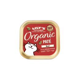 Lily's Kitchen Cat Organic Beef Paté 85gr