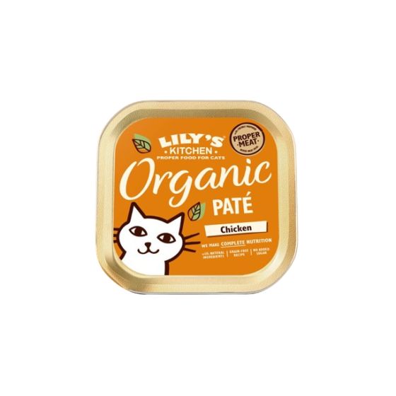 Lily's Kitchen Cat Organic Chicken Paté 85gr