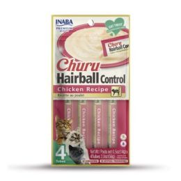 Inaba Churu Hairball Chicken 4x14gr