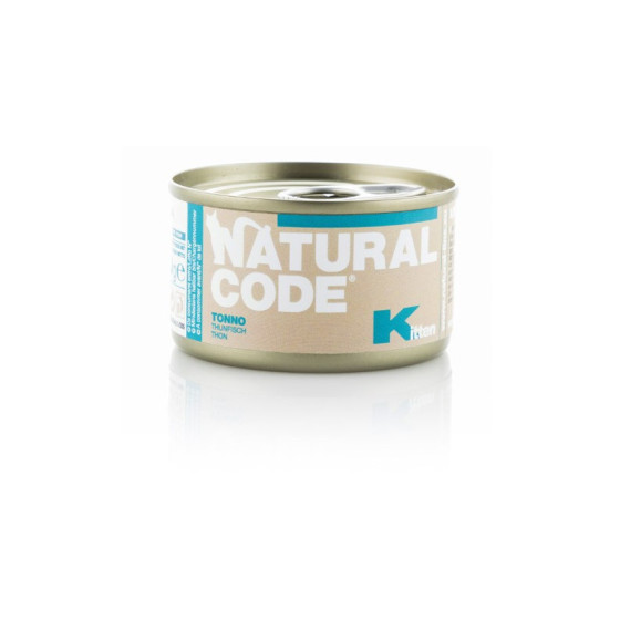 Natural Code Cat Kitten Tuna Box 85gr