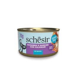 Schesir Cat Boite Salsa Filet de Maquereaux et Sardine 70gr