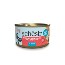 Schesir Cat Boite Salsa Filet de Sardine Sauce Homard 70gr