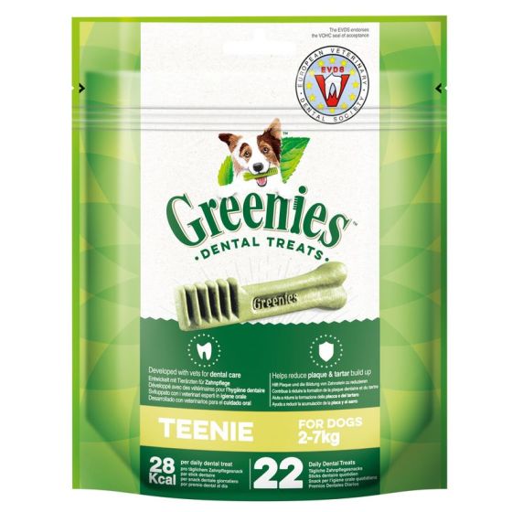 Greenies Pack 170gr Teenies pour chien de 2 a 7kg