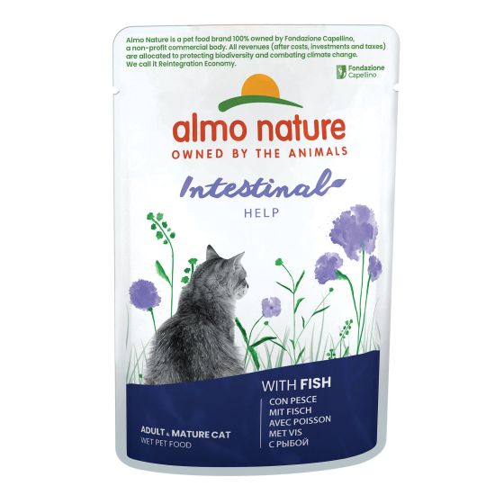 Almo Cat Sachet Intestinal Poisson 30x70gr