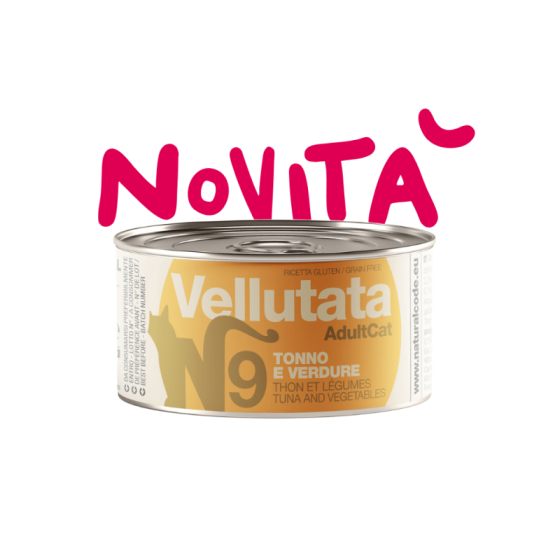 Natural Code Vellutata V9 Vegetable Tuna 24x85gr