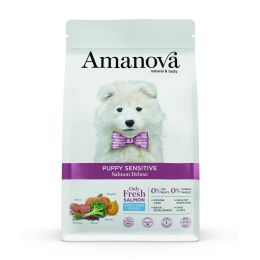 Amanova Dog Puppy No Grain All Breeds Sensitive Salmon 7kg