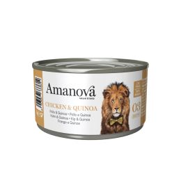 Amanova Cat Boite Chicken & Quinoa (Bouillon) 24x70g