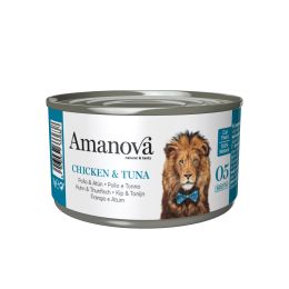 Amanova Cat Boite Chicken & Tuna (Bouillon) 24x70g