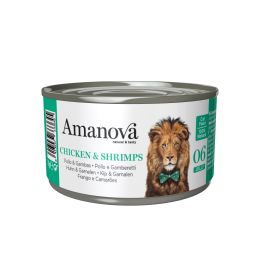 Amanova Cat Boite Chicken & Shrimps (Gelée) 24x70g