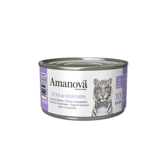 Amanova Cat Tuna & Shrimps Box (Jelly) 24x70g