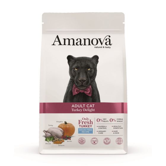 Amanova Cat No Grain Turkey Delight6kg