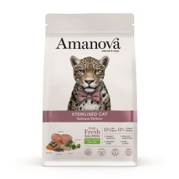 Amanova Cat Low Grain Sterilised Salmon Deluxe 1.5kg