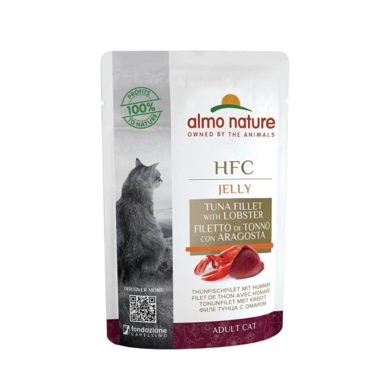 Almo Nature Sachet HFC Jelly Thon Homard 55gr