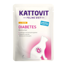 Kattovit Diabetes Poulet 24x85gr