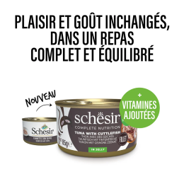 Schesir Cat Box 85gr Tuna Cuttlefish