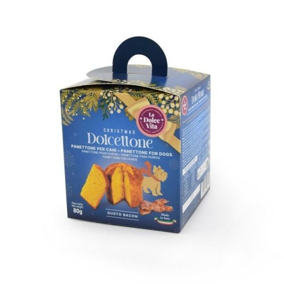 Panettone Chiens Bacon 80gr