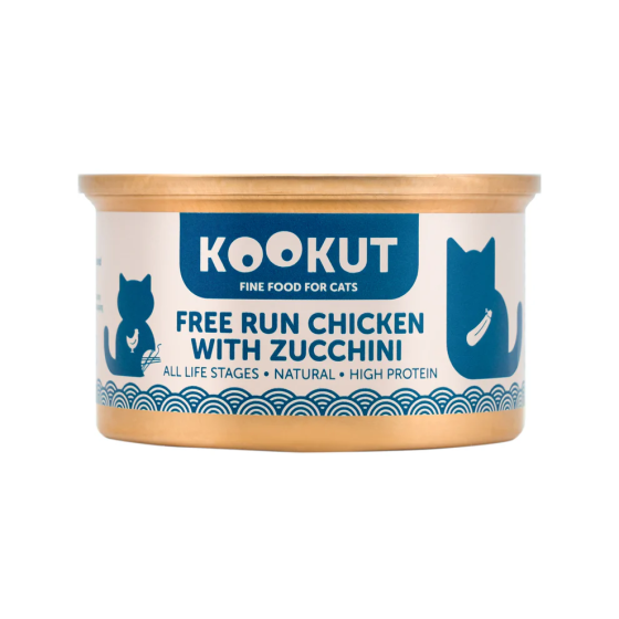 Kookut Cat Poulet & Zucchini 70gr