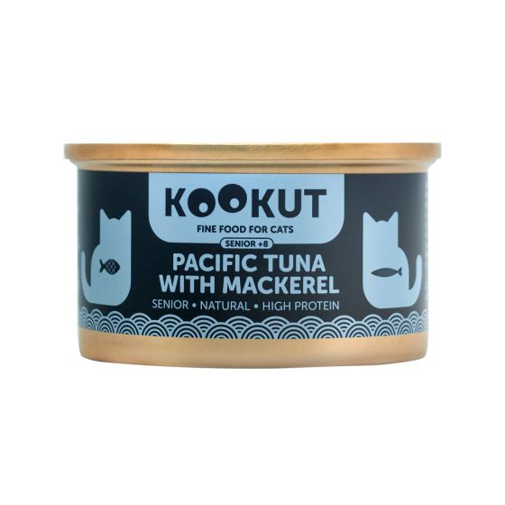 Kookut Cat SENIOR Tuna & Mackerel 70gr
