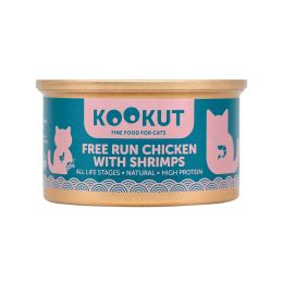 Kookut Cat Poulet & Crevettes 70gr