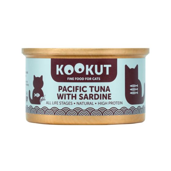 Kookut Cat Pacific Tuna & Sardine 70gr