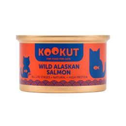 Kookut Cat Saumon d'Alaska 70gr