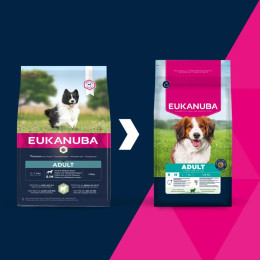 Eukanuba dog adult Small&Medium Lamb&Rice 12kg