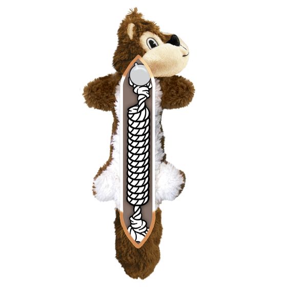 Kong Scrunch Knots Squirrel M/L
