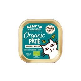 Lily's Kitchen Cat Paté Organic Poulet et Poissons 85gr