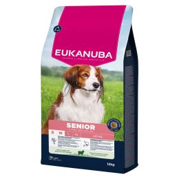 Eukanuba dog Senior S/M Lamb & Rice 12Kg