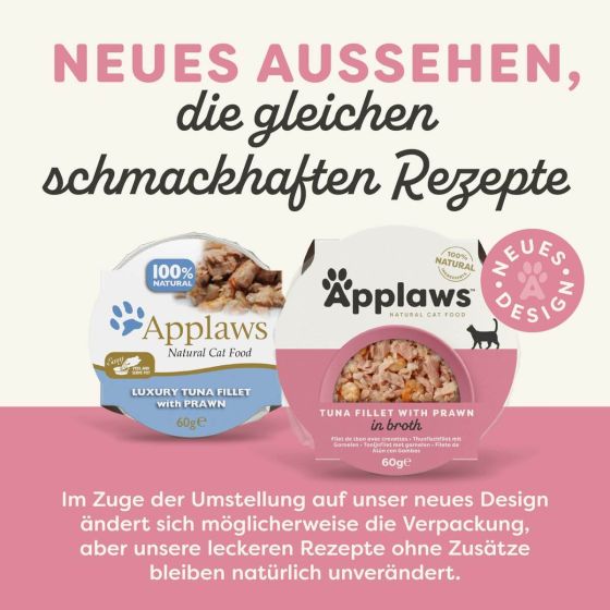 Applaws Pot Thon Crevettes 60gr