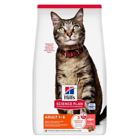 Hill's feline adulte Saumon 1.5kg