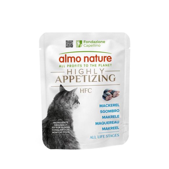 Almo Cat Appetising Mackerel Pouch 50g