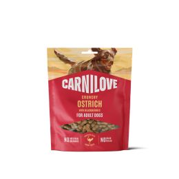 Carnilove Dog Treat: Crunchy Ostrich with Blackberries, 200g