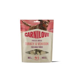 Carnilove Dog Treat Freeze Dried Turkey Venison 60gr