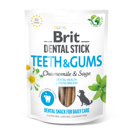 Brit Dental Stick for Teeth & Gums with Chamomile & Sage