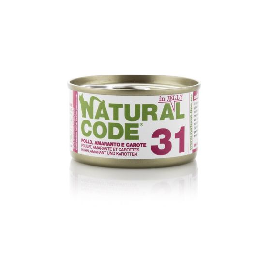 Natural Code Cat can N°31 Chicken Carrot 85g