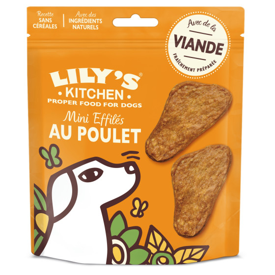 Lily's Kitchen Dog Treats: Mini Chicken Strips 70g