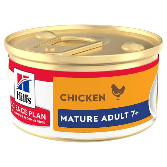 Hill's Feline Boite Mousse Mature Senior 12x85gr