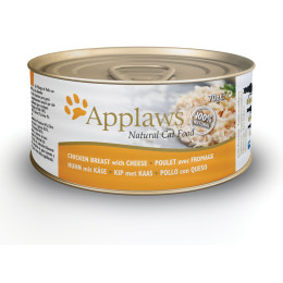 Food for cat Applaws canned chicken fillet & cheese 70g